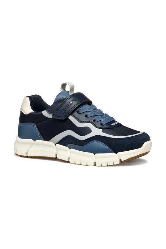 Dětské sneakers boty Geox FLEXYPER textilní námořnická modř J559BA.0FU22.28.35