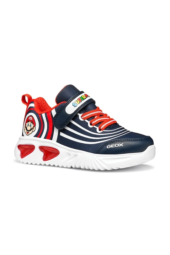 Dětské sneakers boty Geox ASSISTER textilní námořnická modř J55DZB.02A54.28.31