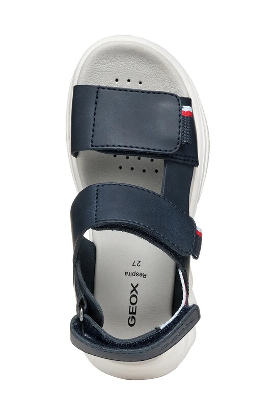 Geox sandale din piele pentru copii AIRADYUM J55F1B.0009B.24.27 bleumarin