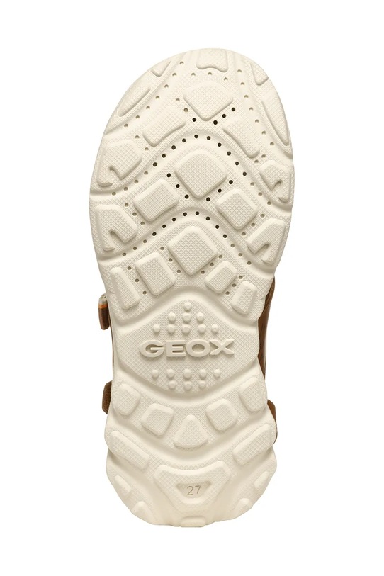 Geox sandale din piele pentru copii AIRADYUM J55F1B.0009B.24.27