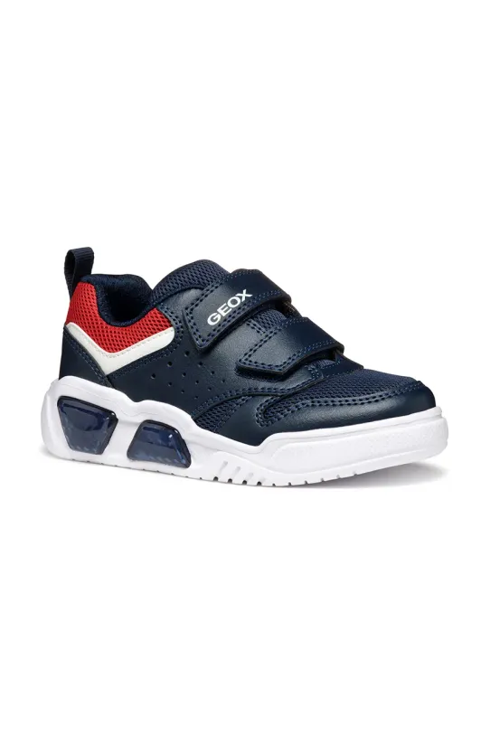 Geox scarpe da ginnastica per bambini ILLUMINUS tessile blu navy J55GVA.014BU.28.31