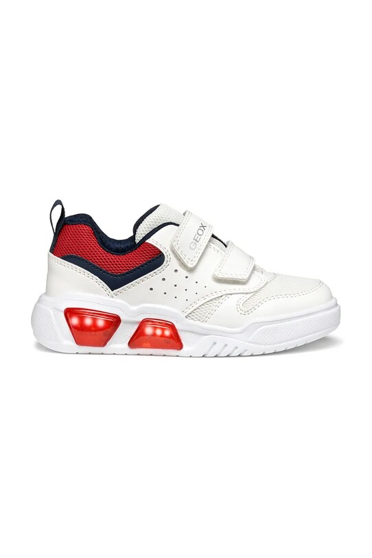 CHLAPEC Dětské sneakers boty Geox ILLUMINUS J55GVA.014BU.32.35 bílá
