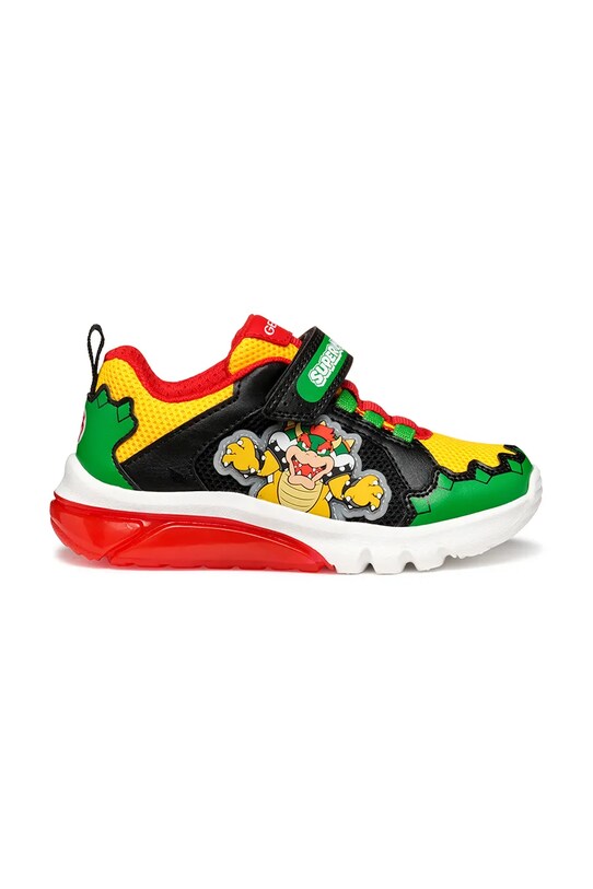 Dětské sneakers boty Geox CIBERDRON J55LBE.01454.24.27 žlutá SS25