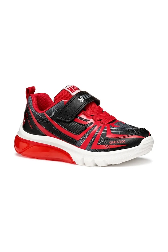 Dětské sneakers boty Geox CIBERDRON textilní červená J55LBG.014CE.24.27