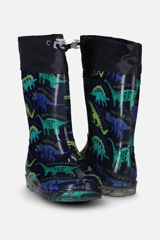 Хлопчик Дитячі гумові чоботи Coccodrillo WC5205101SHB блакитний