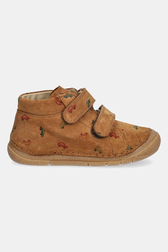 Froddo pantofi din piele intoarsa pentru copii PAIX UP G2130346.B.25.26 maro SS25