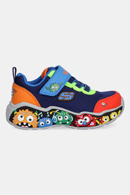 Skechers sneakersy dziecięce PLAY SCENE 407312N granatowy AW25