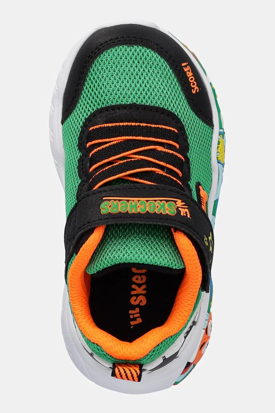 Skechers sneakersy dziecięce PLAY SCENE zielony 407312N