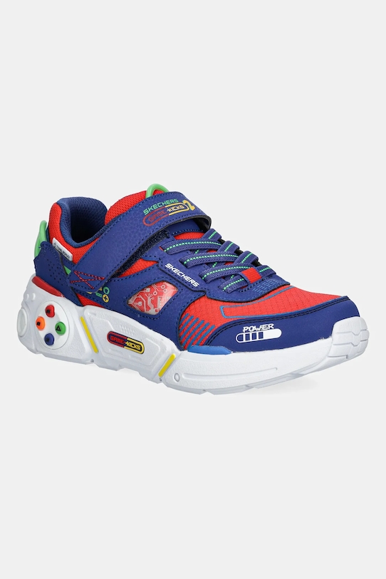 Detské tenisky Skechers GAMETRONIX 2.0 textilný červená 402270L
