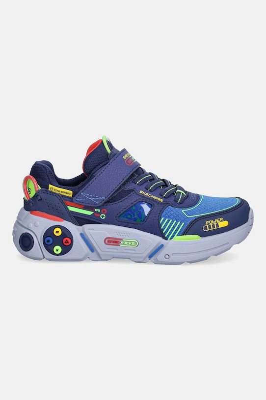 Detské tenisky Skechers GAMETRONIX 2.0 402270L tmavomodrá SS25