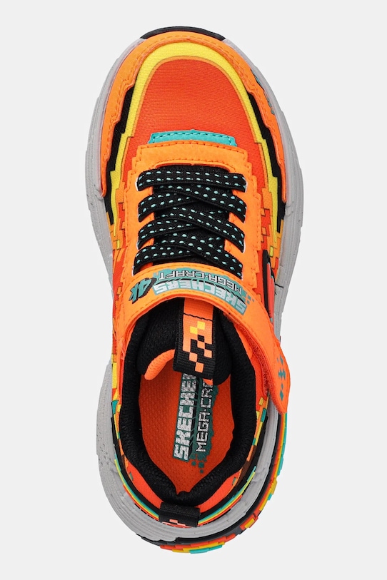 Παιδικά αθλητικά παπούτσια Skechers MEGA-CRAFT 4K πορτοκαλί 402160L