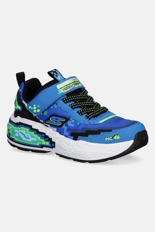 Skechers sneakersy dziecięce MEGA-CRAFT 4K syntetyczny niebieski 402160L