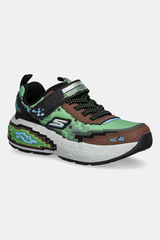 Skechers sneakersy dziecięce MEGA-CRAFT 4K syntetyczny brązowy 402160L