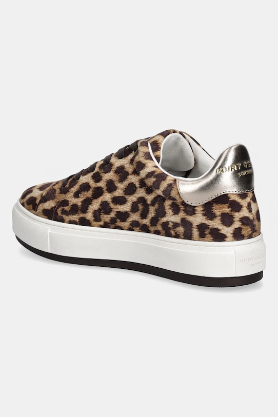 Obuwie Kurt Geiger London sneakersy skórzane Laney 2339139289.BROWN beżowy