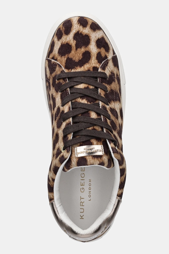 Kurt Geiger London sneakersy skórzane Laney beżowy 2339139289.BROWN