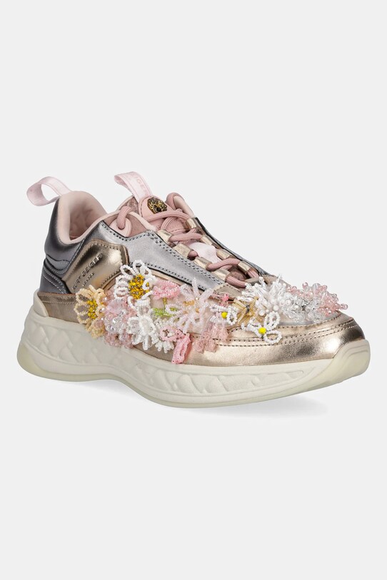 Кросівки Kurt Geiger London Kensington Sneaker синтетичний золотий 9820066169.GOLD