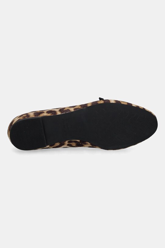 Kurt Geiger London velúr balerina Flexi Ballerina 3942439289.BROWN bézs