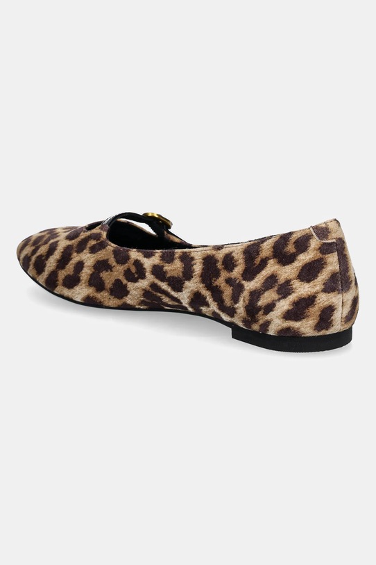 Obuv Semišové baleríny Kurt Geiger London Flexi Ballerina 3942439289.BROWN hnedá