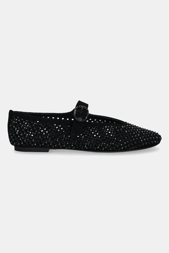 Kurt Geiger London baleriny zamszowe Mayfair Ballet Flat 2656300209.BLACK czarny SS25