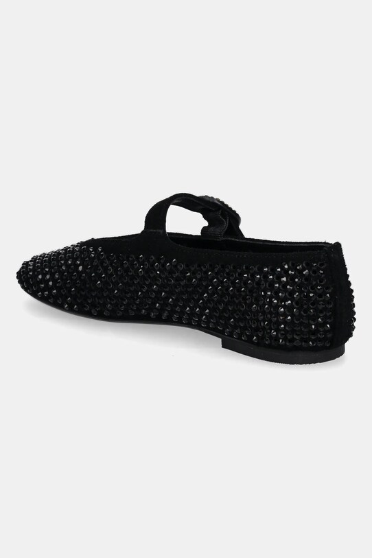 Încălțăminte Kurt Geiger London balerini din piele intoarsa Mayfair Ballet Flat 2656300209.BLACK negru