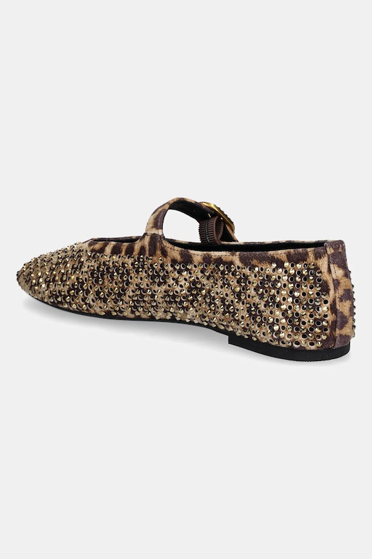 Boty Semišové baleríny Kurt Geiger London Mayfair Ballet Flat 2656339289.BROWN béžová