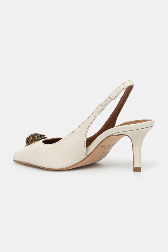 Încălțăminte Kurt Geiger London pantofi cu toc Belgravia Sling Back 9786941309.BONE bej