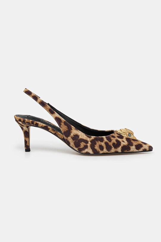 Kurt Geiger London pantofi cu toc Belgravia Sling Back 9786939289.BROWN bej SS25