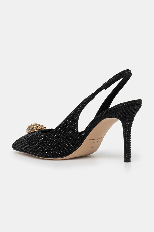Boty Lodičky Kurt Geiger London Belgravia High Sling 3422800609.BLACK černá