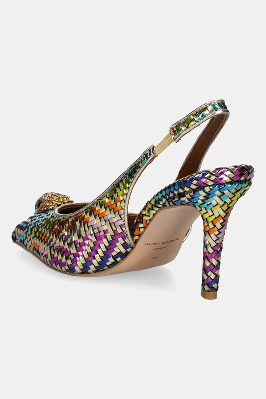 Încălțăminte Kurt Geiger London pantofi cu toc Belgravia High Sling 3422869979.MULT multicolor