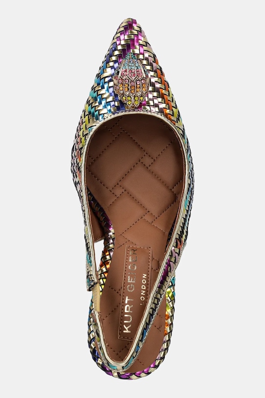 Štikle Kurt Geiger London Belgravia High Sling šarena 3422869979.MULT