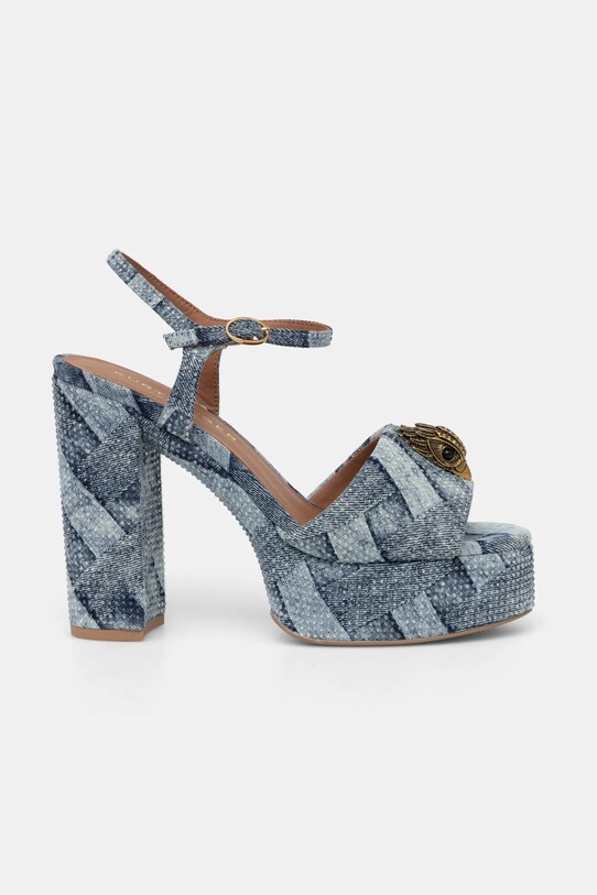 Sandály Kurt Geiger London Kensington Platform Sdl 9798888669.DENIM modrá SS25