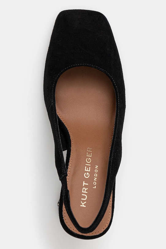 Štikle Kurt Geiger London Perspex Heel Sling crna 3968505209.BLACK