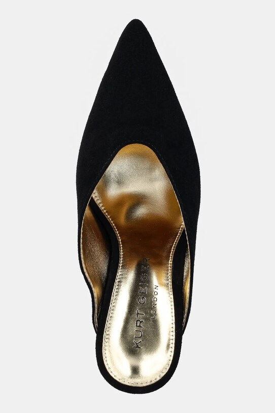 Šľapky Kurt Geiger London Eagle High Closed Mule čierna 3967800209.BLACK