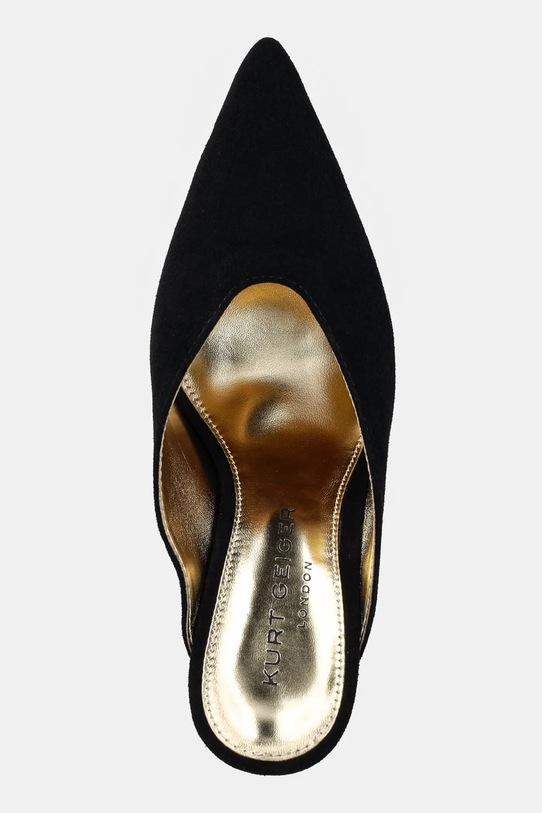 Kurt Geiger London klapki Eagle High Closed Mule czarny 3967800209.BLACK