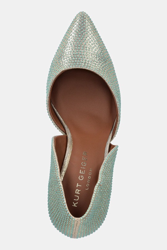 Kurt Geiger London pantofi cu toc Bond 90 verde 2274573609.PALEGRE