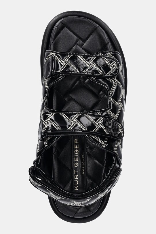 Кожаные сандалии Kurt Geiger London Orson чёрный 3469600309.BLACK