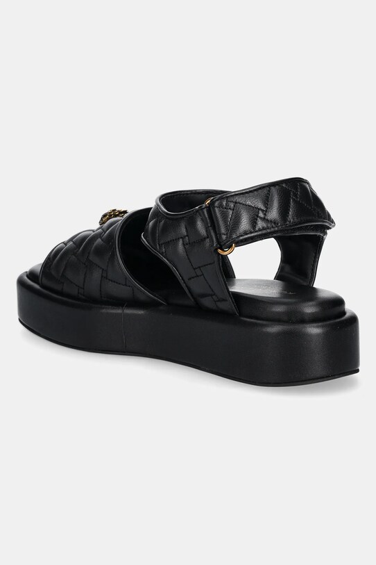 Încălțăminte Kurt Geiger London sandale de piele Onyx Flatform 3940600109.BLACK negru
