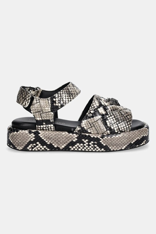 Kurt Geiger London sandale de piele Onyx Flatform 3940639719.BROWN bej SS25