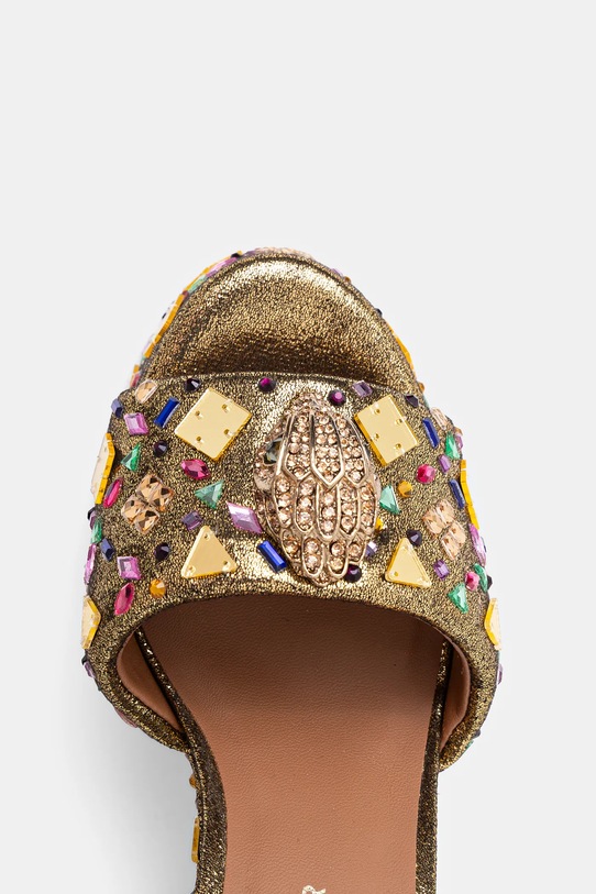 Kurt Geiger London sandały Kensington Platform Sandal złoty 9798866609.GOLD