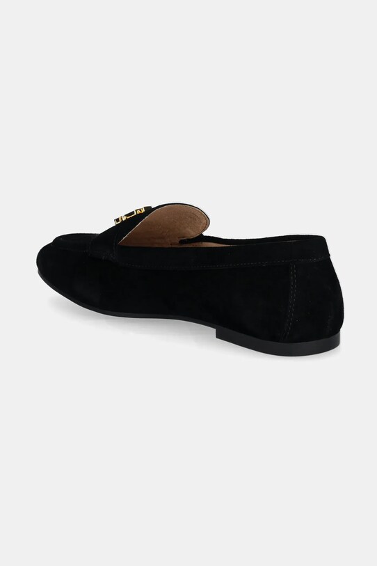 Încălțăminte Lauren Ralph Lauren mocasini din piele intoarsa Averi III 802946809005.001 negru