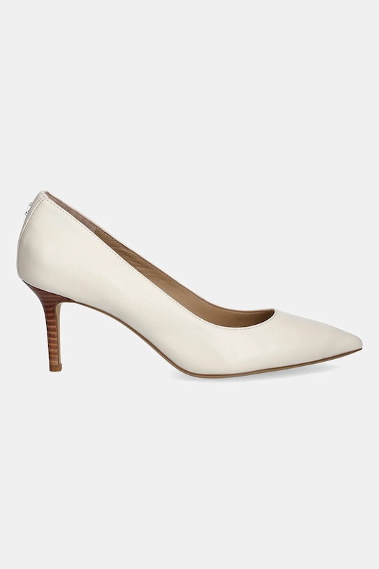 Kožené lodičky Lauren Ralph Lauren Lanette 802940576005.100 béžová SS25