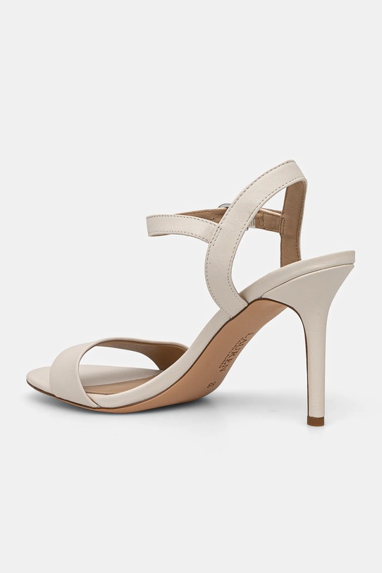 Obuwie Lauren Ralph Lauren szpilki skórzane Gwen 802940727005.100 beżowy