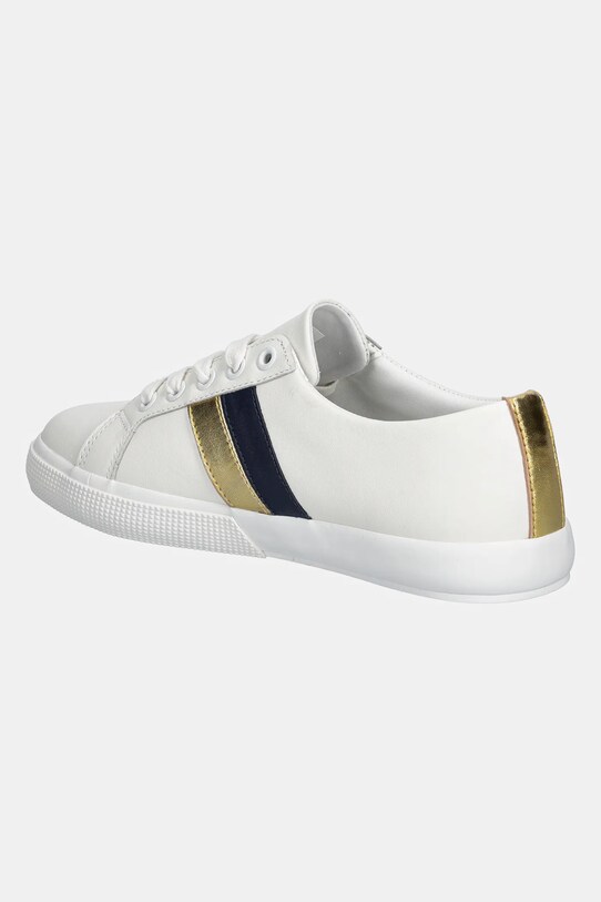 Cipők Lauren Ralph Lauren bőr sportcipő Janson II 802942784002.100 fehér