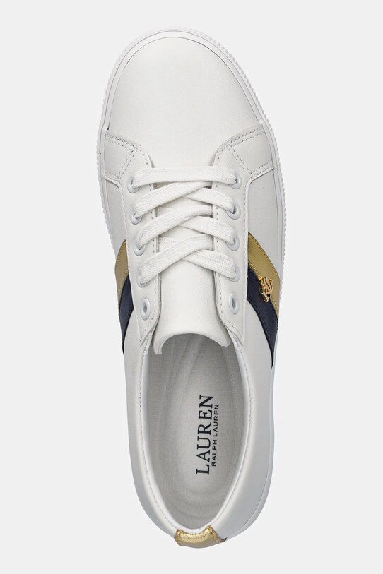 Lauren Ralph Lauren bőr sportcipő Janson II fehér 802942784002.100