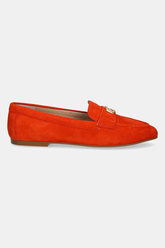 Lauren Ralph Lauren mokasyny zamszowe Averi III 802946809009.800 pomarańczowy SS25