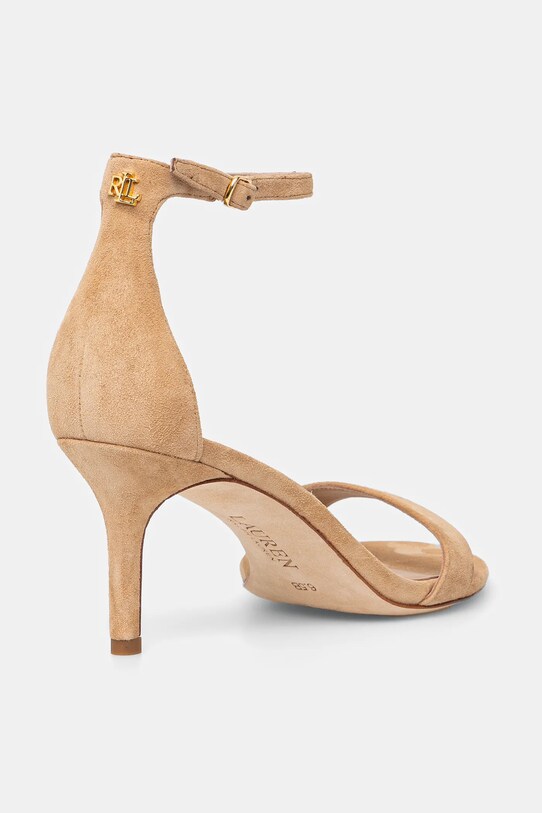 Παπούτσια Σανδάλια σουέτ Lauren Ralph Lauren Allie Mid 802959175004.101 μπεζ