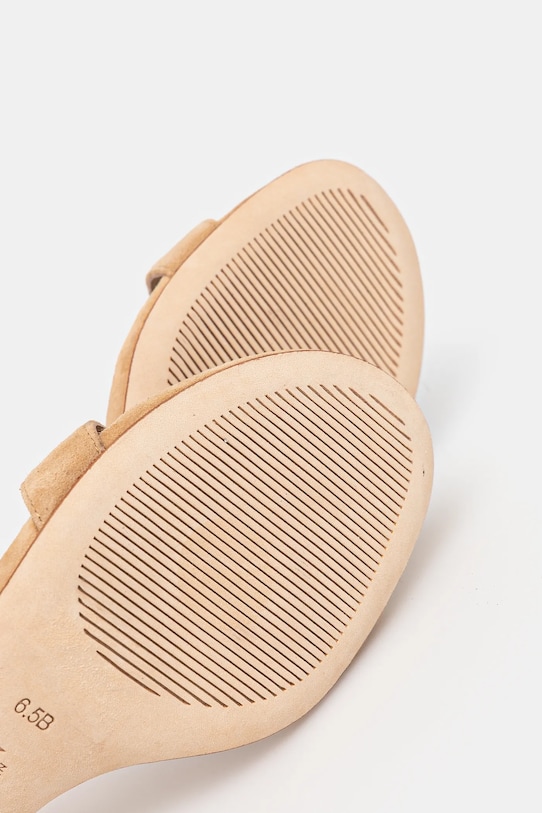 Lauren Ralph Lauren sandali in camoscio Allie Mid 802959175004.101 beige