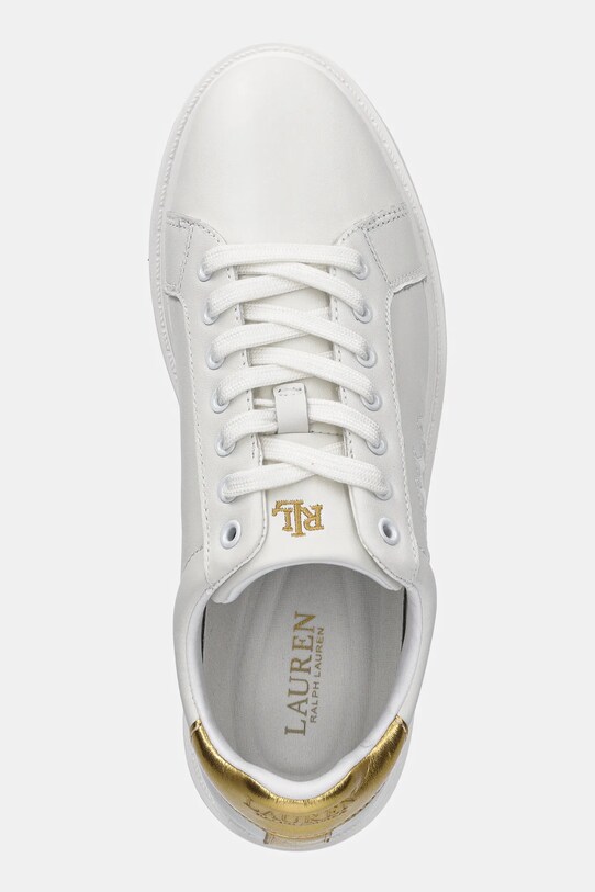 Lauren Ralph Lauren sneakersy skórzane Ainsley biały 802978213001.100