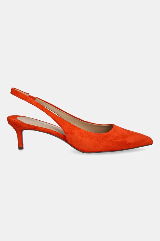 Замшеві туфлі Lauren Ralph Lauren Lolah II 802959263003.800 помаранчевий SS25