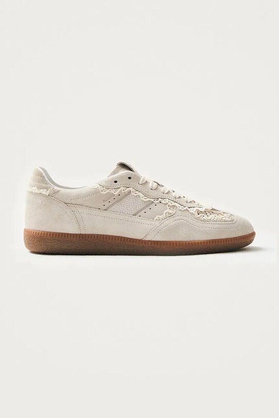 Alohas sneakers din piele intoarsă Tb.490 plată bej S100823.01